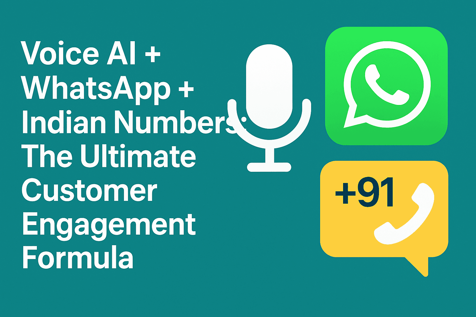 Voice AI + WhatsApp + Indian Numbers