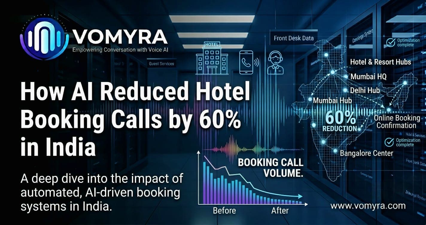How AI Reduced Hotel Booking Calls