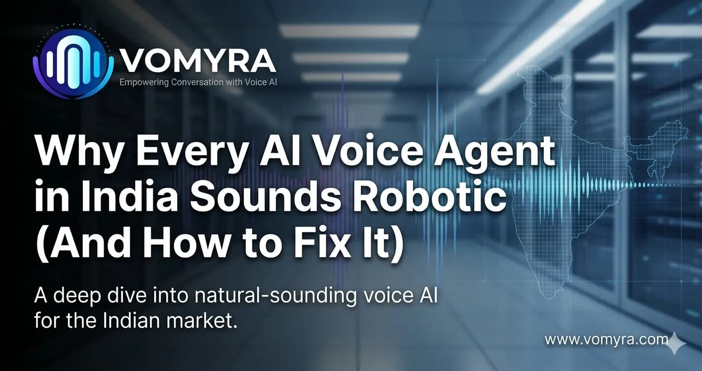 Why Every AI Voice Agent in India Sounds Robotic
