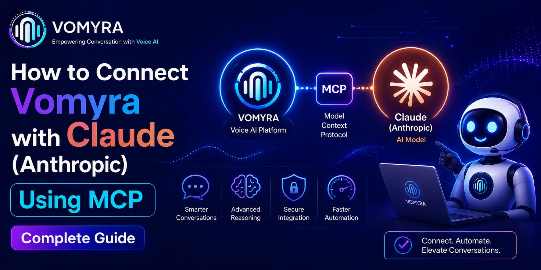 How to Connect Vomyra with Claude (Anthropic) Using MCP: Complete Guide